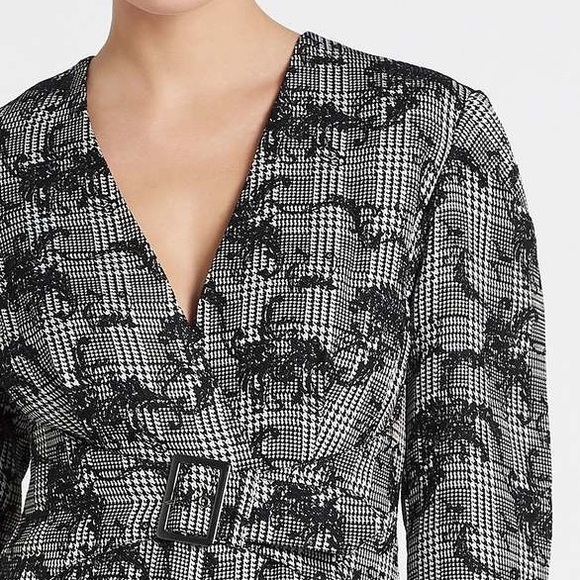 THREE FLOOR Ray Anarchy Houndstooth Playsuit NWT - Picture 2 of 6